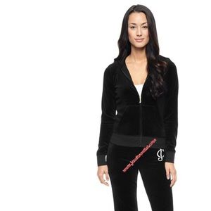 Juicy couture JC velvet velour training track suit